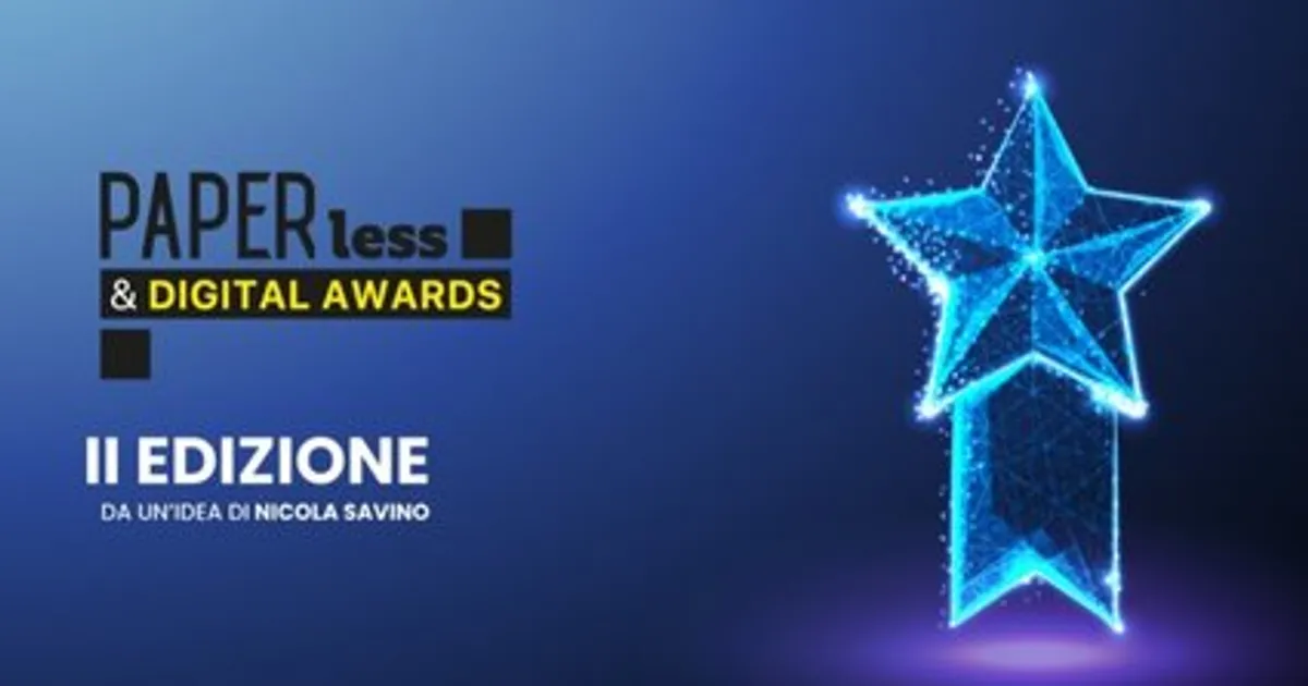 Noemi Taccarelli è nel CTS di Paperless & Digital Awards