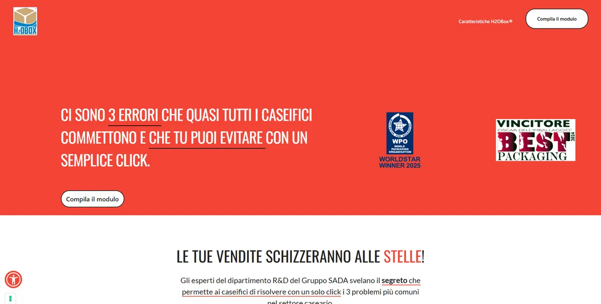 H2OBox di Gruppo Sada: un trionfo di innovazione e sostenibilità nel packaging